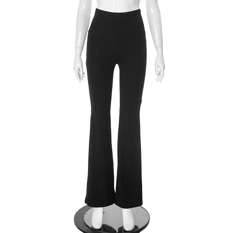 Damen Sportliche Bootcut-Hosen mit hohem Bund und Figur schmeichelndem Schnitt Echo Archiv