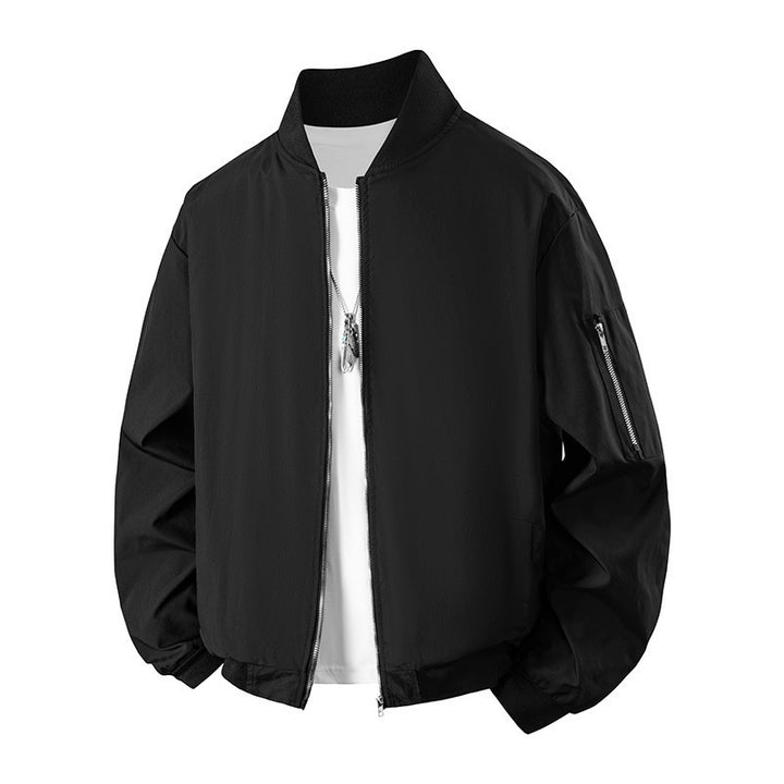 Herren Modische Übergangsjacke mit Reißverschluss Echo Archiv