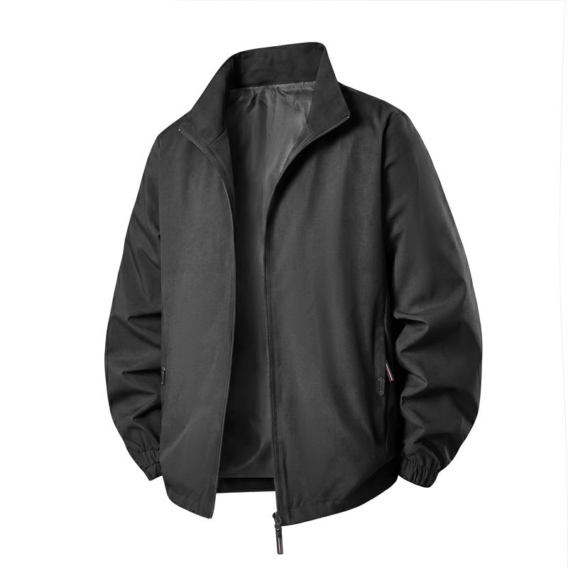 Herren Leichte Übergangsjacke mit hohem Stehkragen Echo Archiv