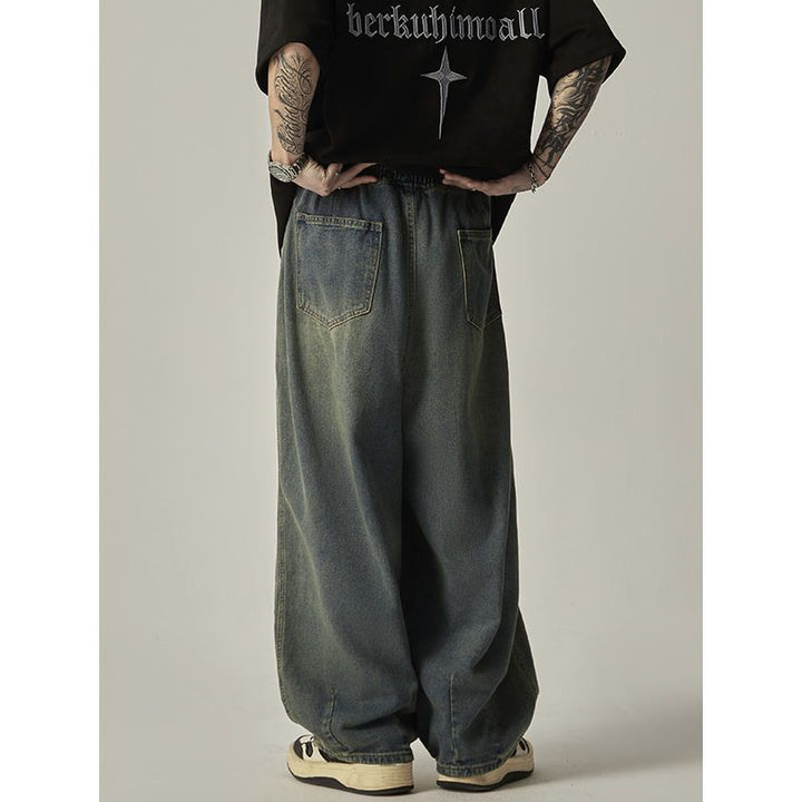 Herren weite Jeans im modernen Vintage-Stil Echoarchiv