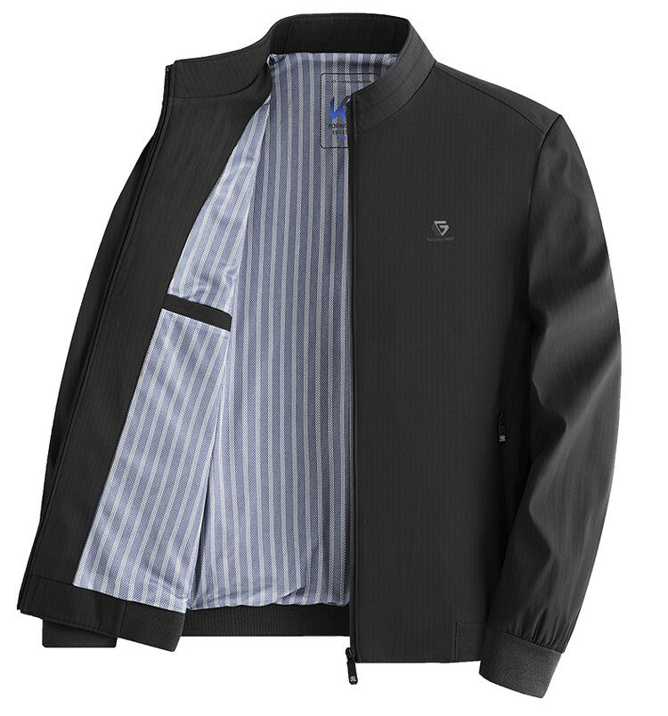 Herren eleganter Freizeitblouson mit modischem Schnitt Echoarchiv