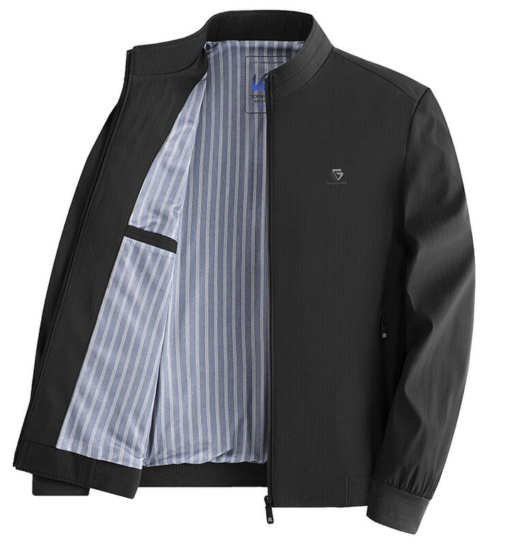Herren eleganter Freizeitblouson mit modischem Schnitt Echoarchiv
