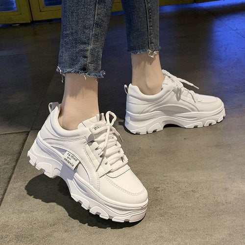 Damen Chunky Sneakers mit rutschfester Sohle und atmungsaktivem Obermaterial Echo Archiv