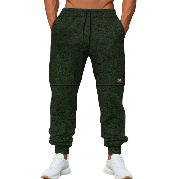 Herren lässige Jogginghose mit Reißverschluss und elastischem Bund Echoarchiv