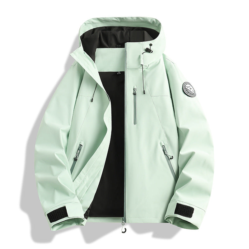 Herren dreiteilige Softshell-Outdoorjacke mit abnehmbarem Fleecefutter und Kapuze Echoarchiv