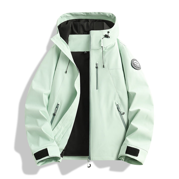 Herren dreiteilige Softshell-Outdoorjacke mit abnehmbarem Fleecefutter und Kapuze Echoarchiv