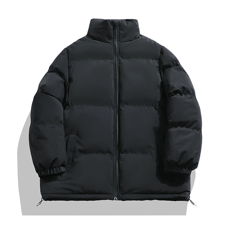 Herren Ultra-Warm Stepp-Funktionsjacke mit hohem Stehkragen, Kordelzug-Saum und elastischen Bündchen – Taviero