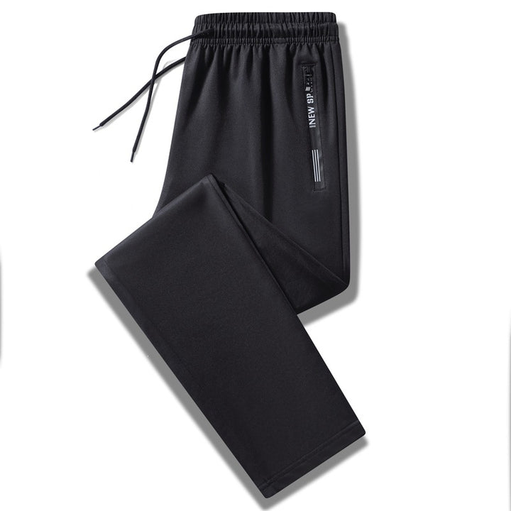 Herren Performance-Trainingshose aus Quick‑Dry‑Mikrofaser mit elastischem Tunnelzugbund und verdeckten Reißverschlusstaschen Echo Archiv