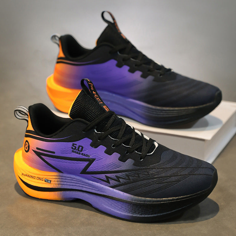 Unisex leichte Wettkampf-Laufschuhe mit reaktiver Dämpfung und sockenähnlichem Schaft – Tavélo