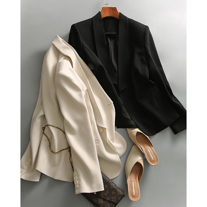Damen Stilvoller Einreiher Blazer Echoarchiv