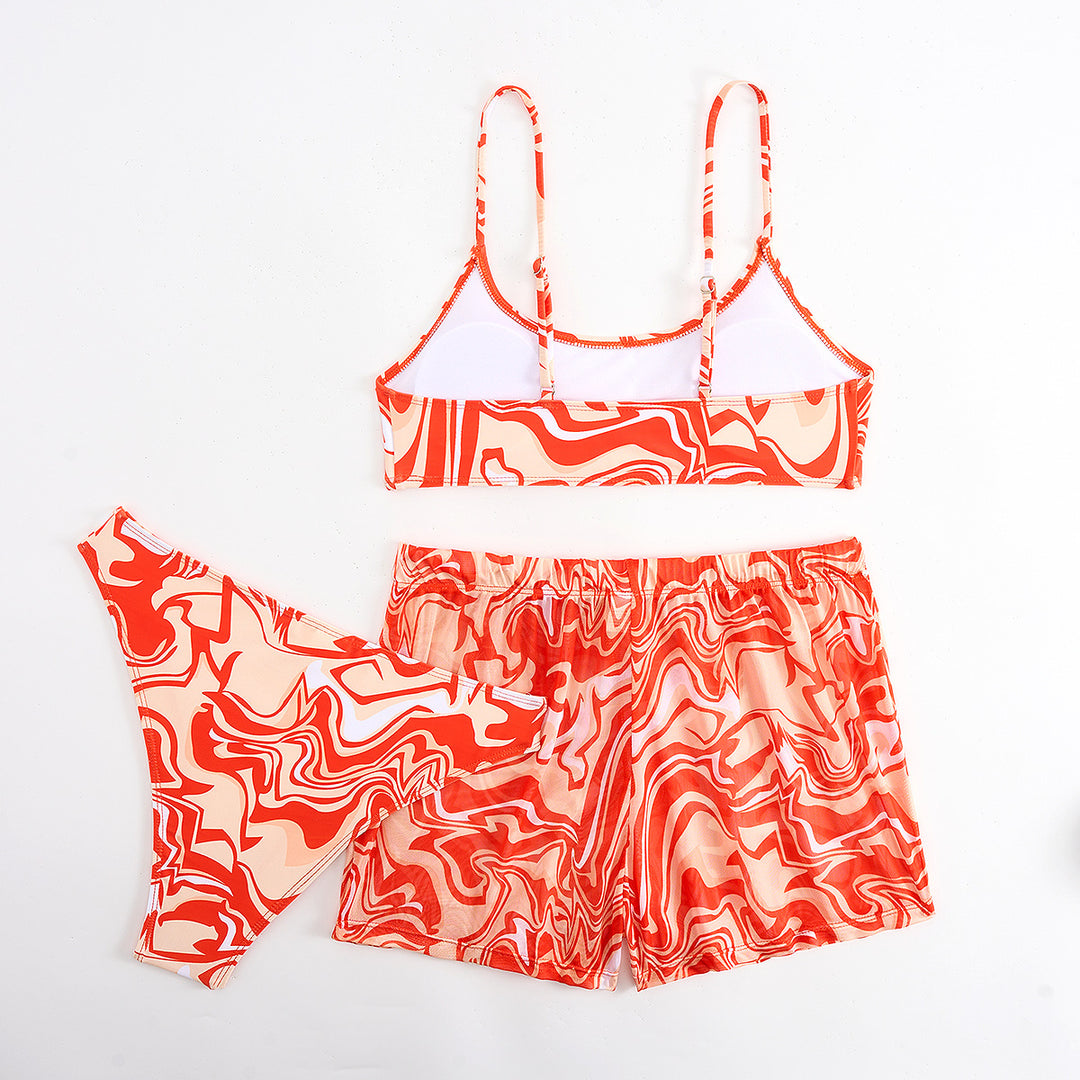 Damen Bikiniset mit innovativem Muster Echo Archiv