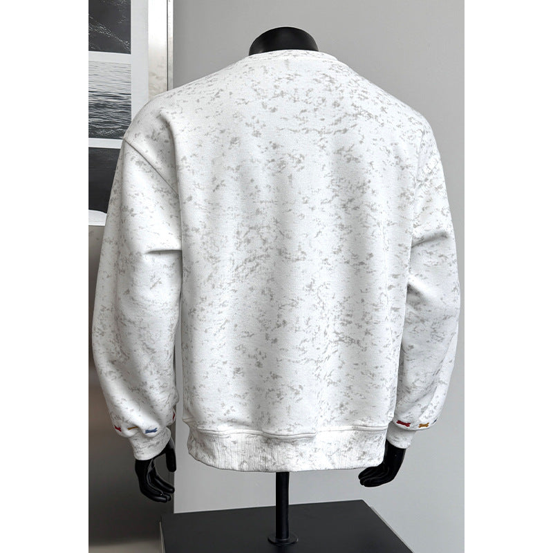 Herren Bequemer Sweatshirt mit Farbigen Akzenten Echo Archive