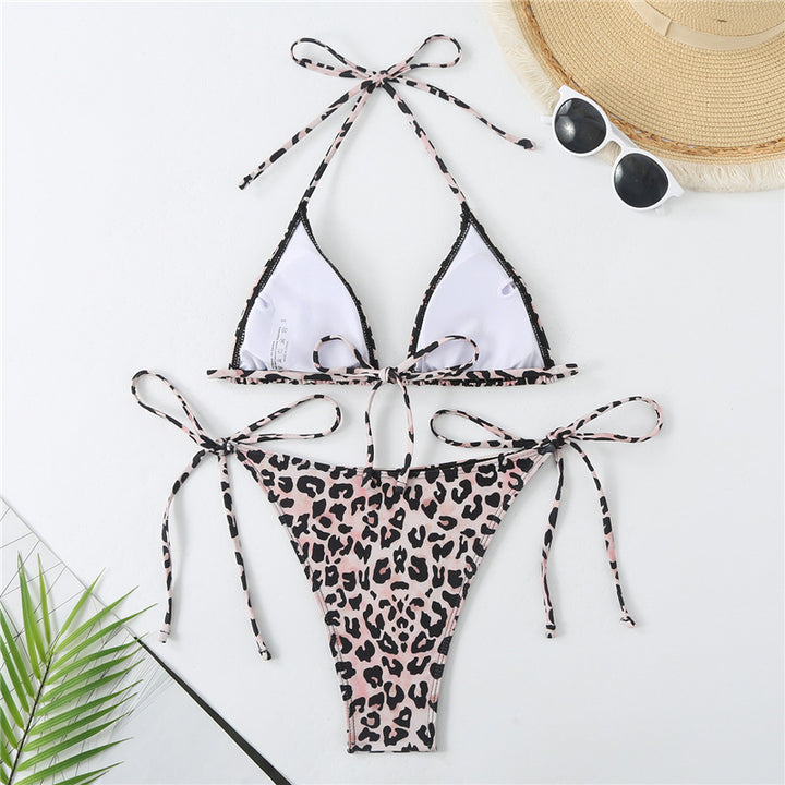 Damen Triangel-Bikini-Set mit verspieltem Tiermuster Echo Archiv