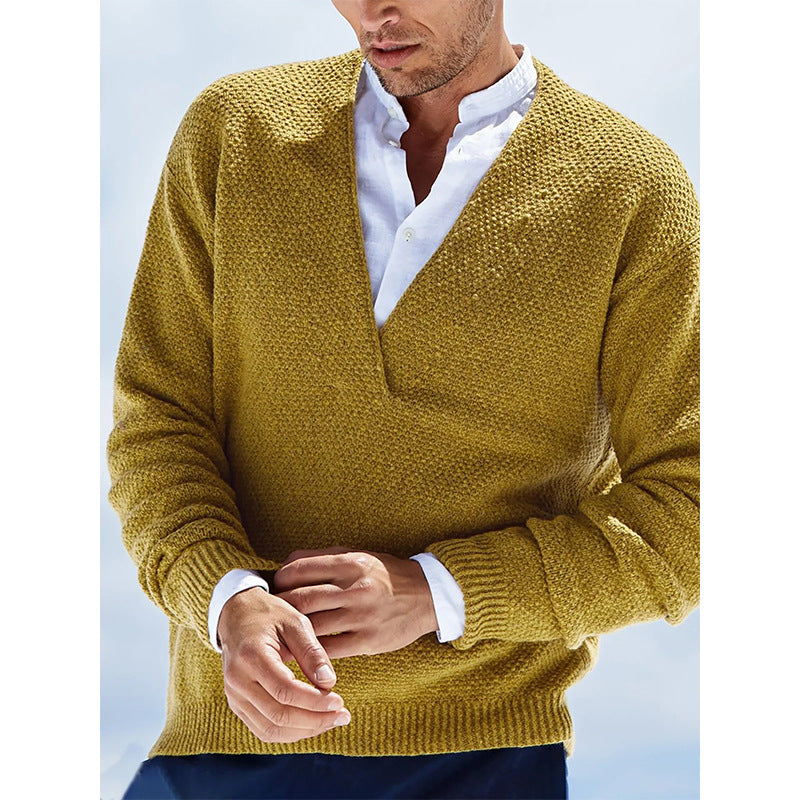 Herren lässiger Pullover Echoarchiv