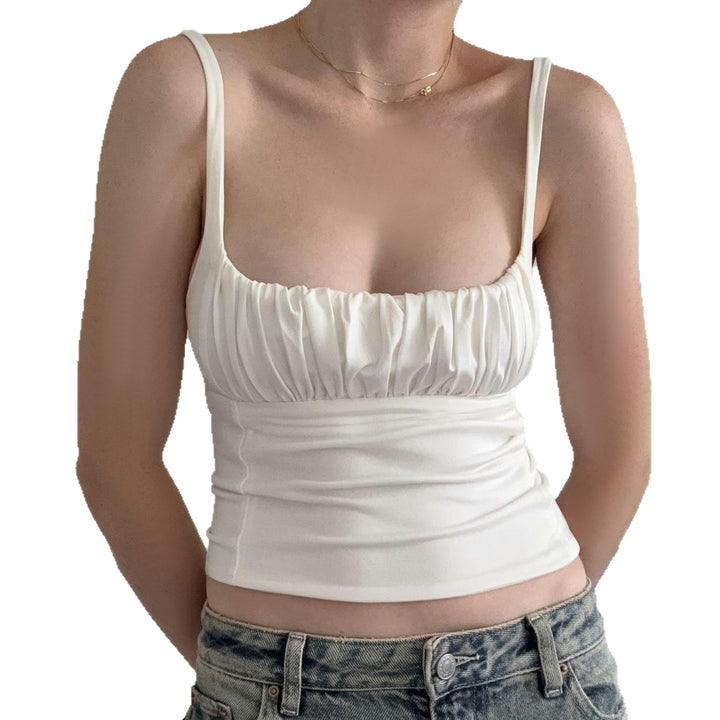 Damen-Bustier-Oberteil mit schmeichelnder Passform und feinen Rüschen Echo Archiv