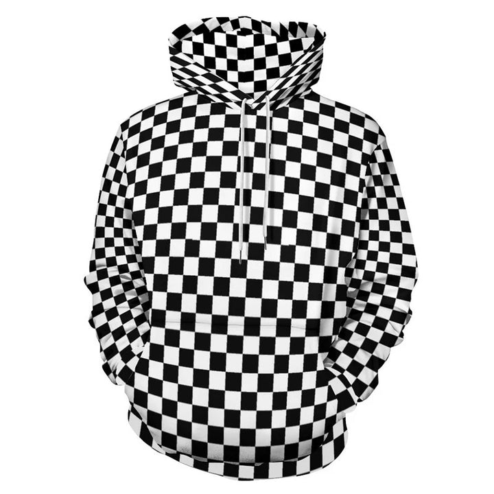 Damen Trendiger Kapuzenpullover mit kreativen Farbverlauf Echoarchiv