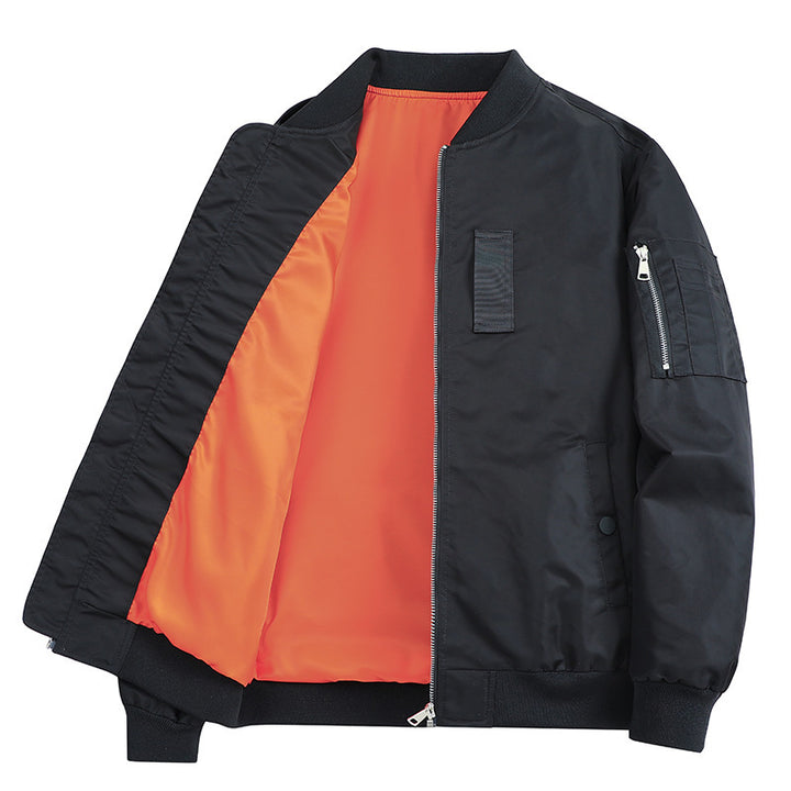 Herren Leichte Flieger-Bomberjacke mit wasserabweisender Shell und Kontrastfutter Echo Archiv