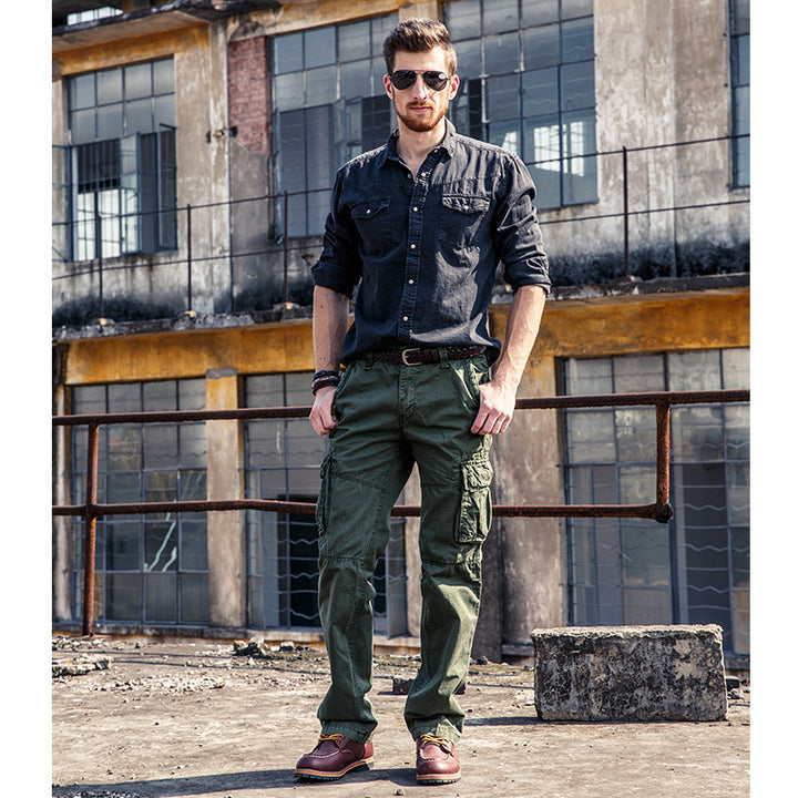 Herren Multifunktionale Cargohose 1787710513 – Bravaro