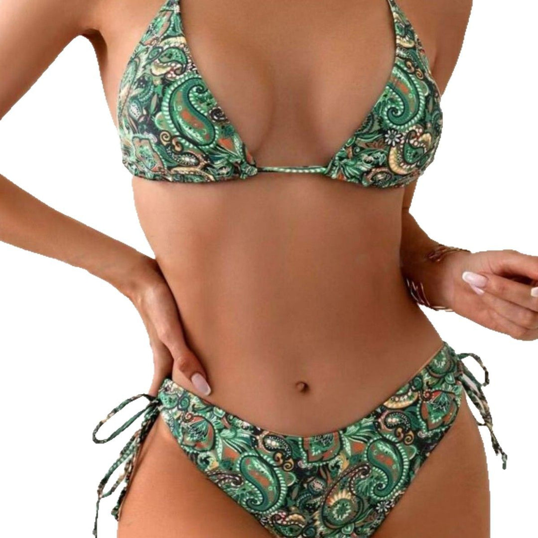 Damen Triangel-Bikini mit raffinierter Paisley-Optik Echo Archiv