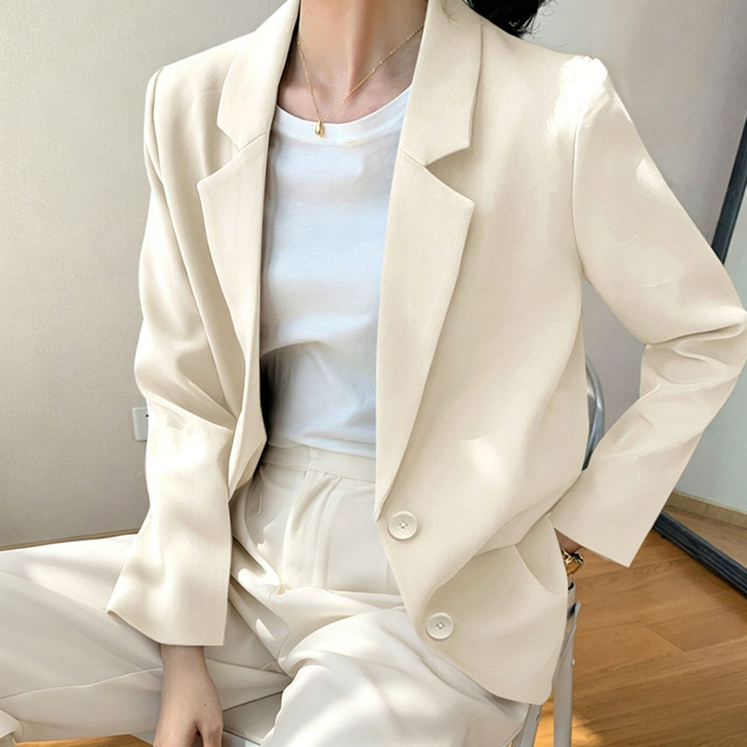 Damen Eleganter Oversized Blazer mit hochwertigen Details Echo Archiv