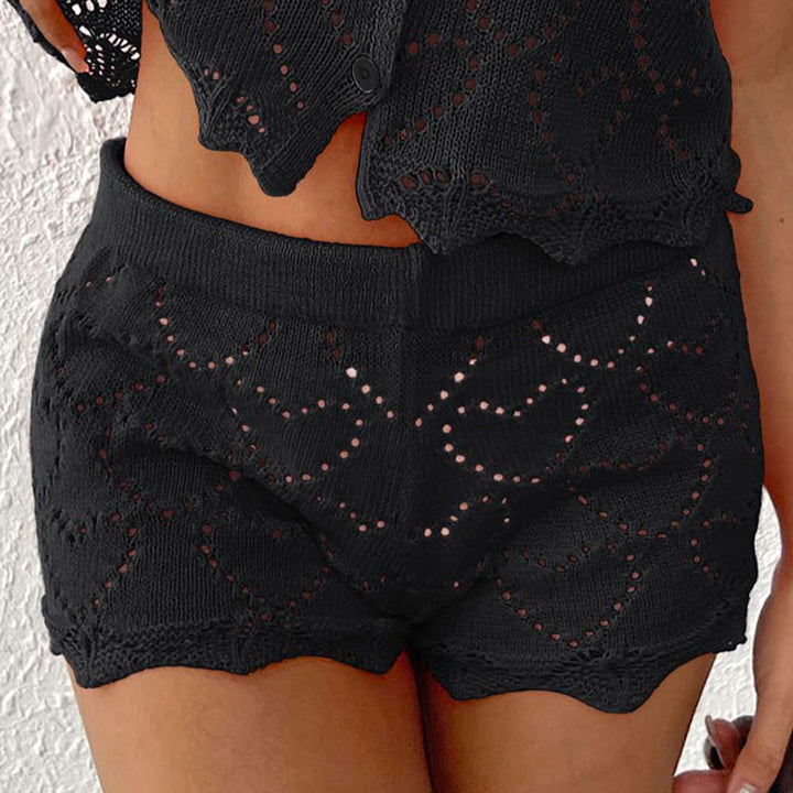 Damen Häkelstrandshorts Echo Archiv