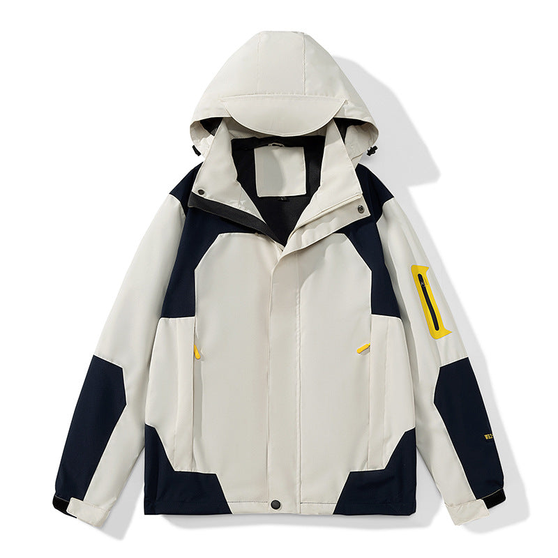 Herren Wetterfeste technische Outdoor-Jacke Echo Archiv