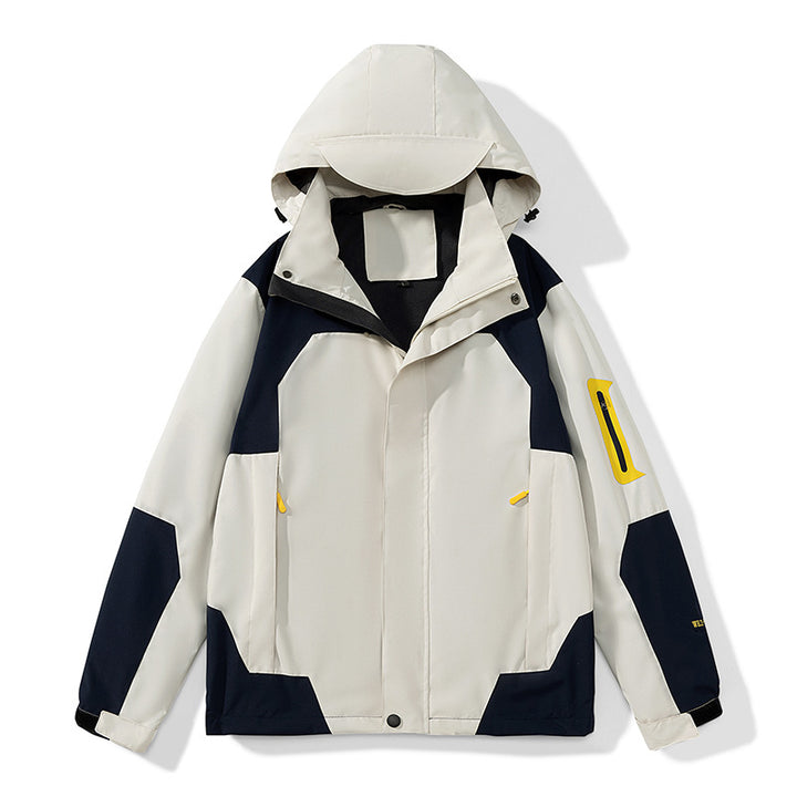 Herren Wetterfeste technische Outdoor-Jacke Echo Archiv