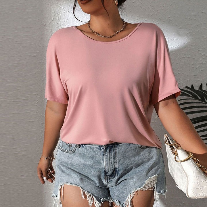 Damen lässiges Oberteil mit schickem Schulterdesign und weichem Material Echo Archiv