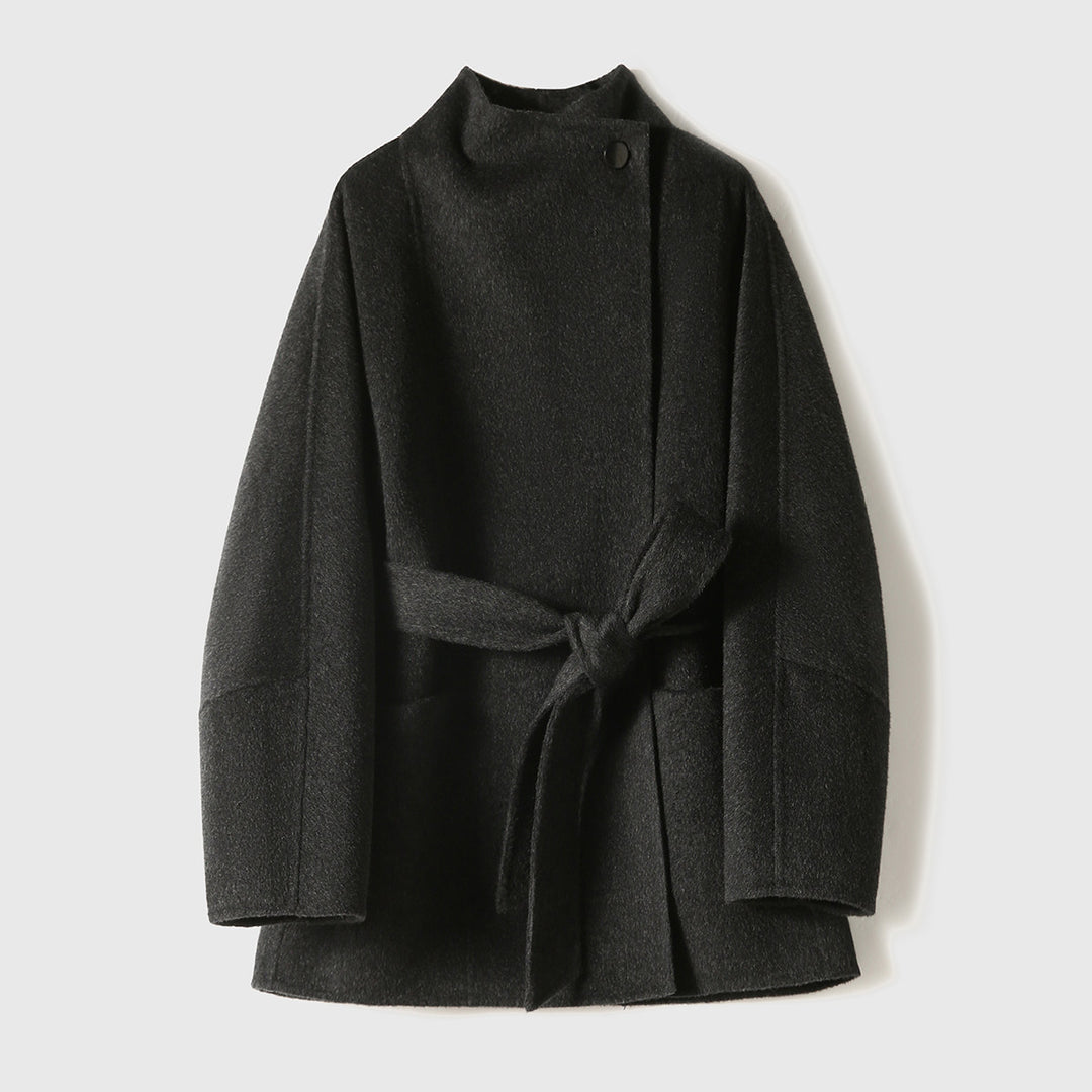 Damen Elegante und modische Wickeljacke Echoarchiv