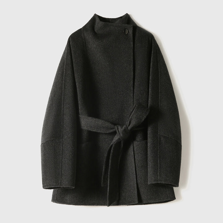 Damen Elegante und modische Wickeljacke Echoarchiv
