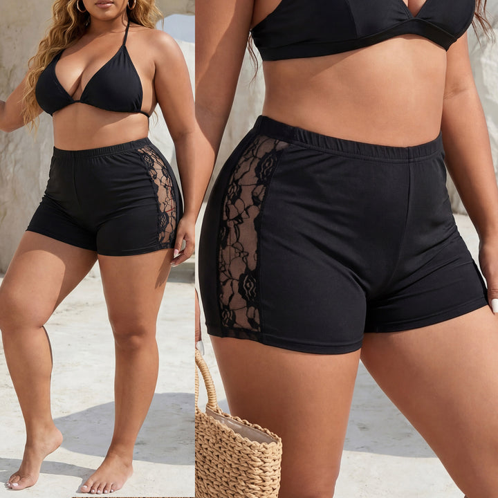 Damen Modische Lace-Shorts Echo Archiv
