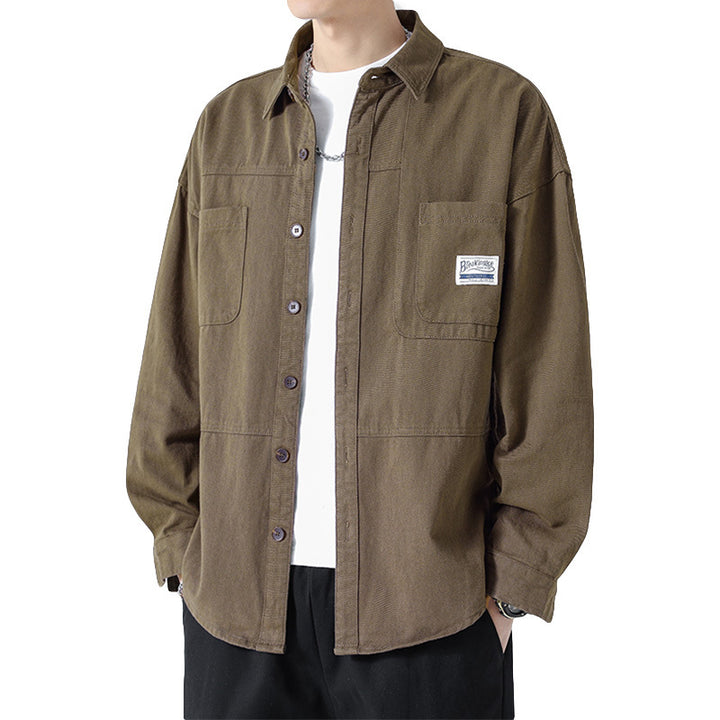Herren lässige Utility-Jacke Echoarchiv