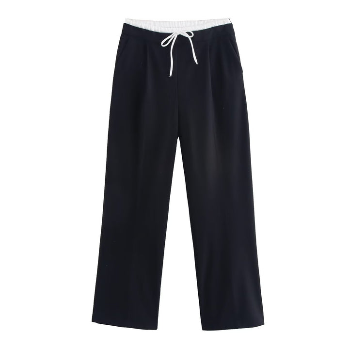 Damen elegante und bequeme Palazzo-Hose Echo Archiv