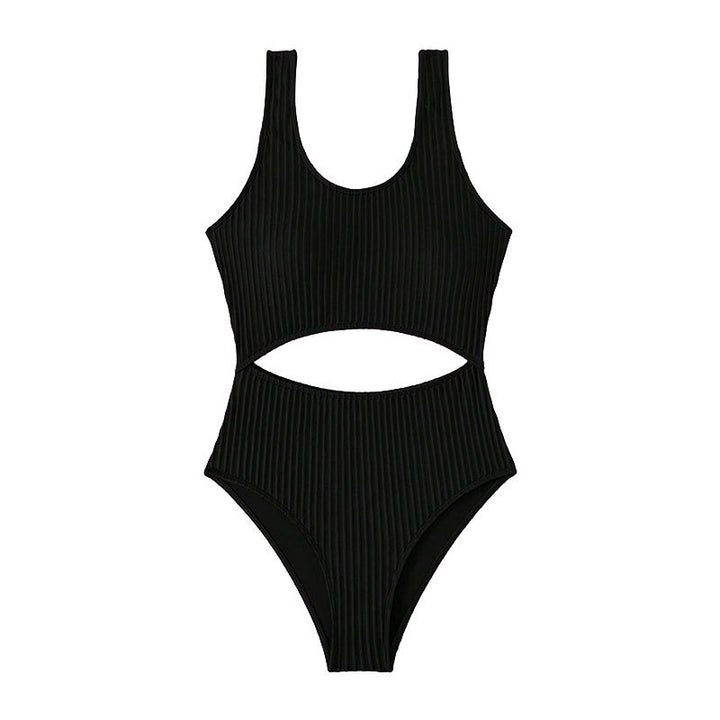 Damen Einteiler Badeanzug mit raffiniertem Cut-Out-Design und sportlichem Schnitt Echo Archiv