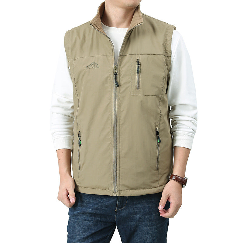 Herren Funktionales Fleece Weste Echo Archiv 1787797793