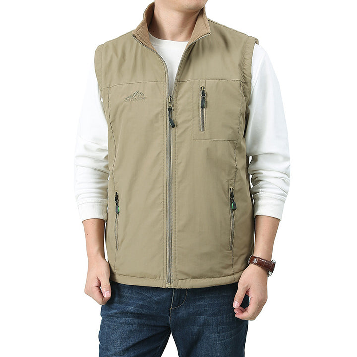 Herren Funktionales Fleece Weste Echo Archiv 1787797793