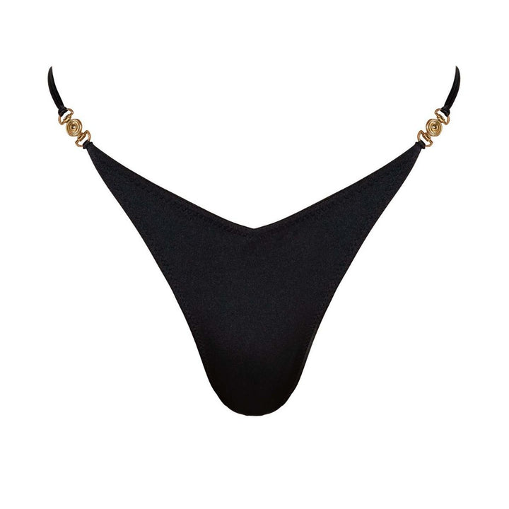 Damen Triangel-Bikini mit glänzendem Material und raffiniertem Schmuckdetail Echo Archiv