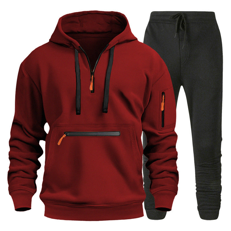 Herren Sportlicher Hoodie mit Jogginghose Echoarchiv