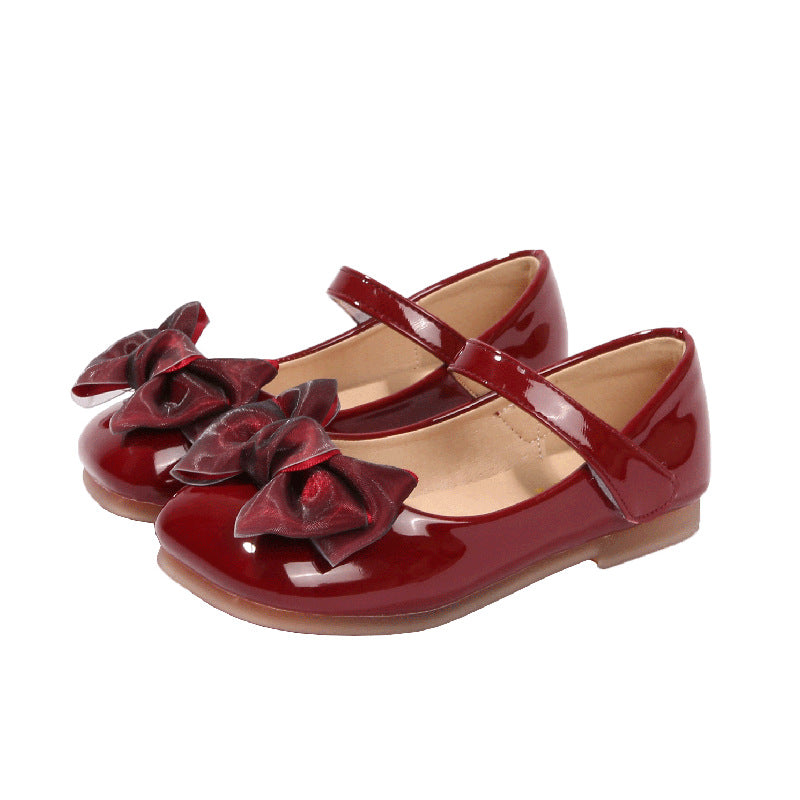 Mädchen Ballerinas mit dekorativem Schleifen-Design Echo Archiv