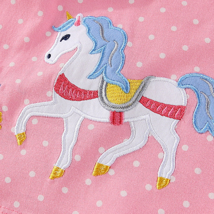 Mädchen Sommerkleid mit bezauberndem Einhorn-Design Echo Archiv