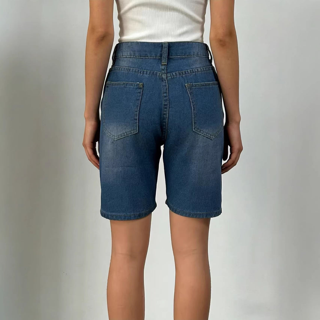 Damen figurbetontes Cropped Oberteil mit Stehkragen und kurzen Ärmeln Echo Archiv