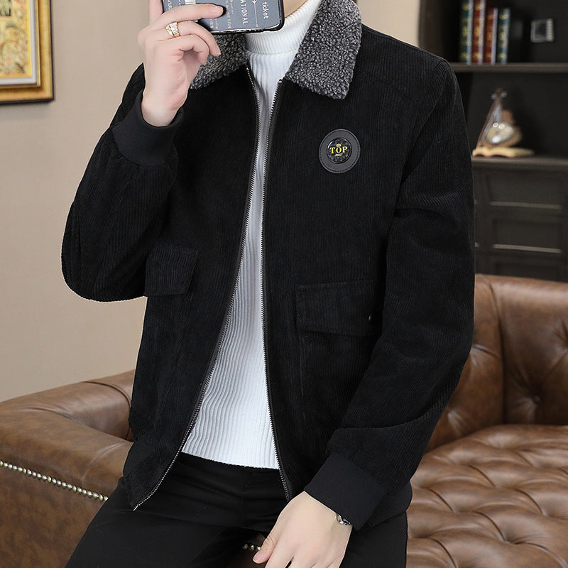 Herren Cord-Blazer mit Kragen Echo Archive