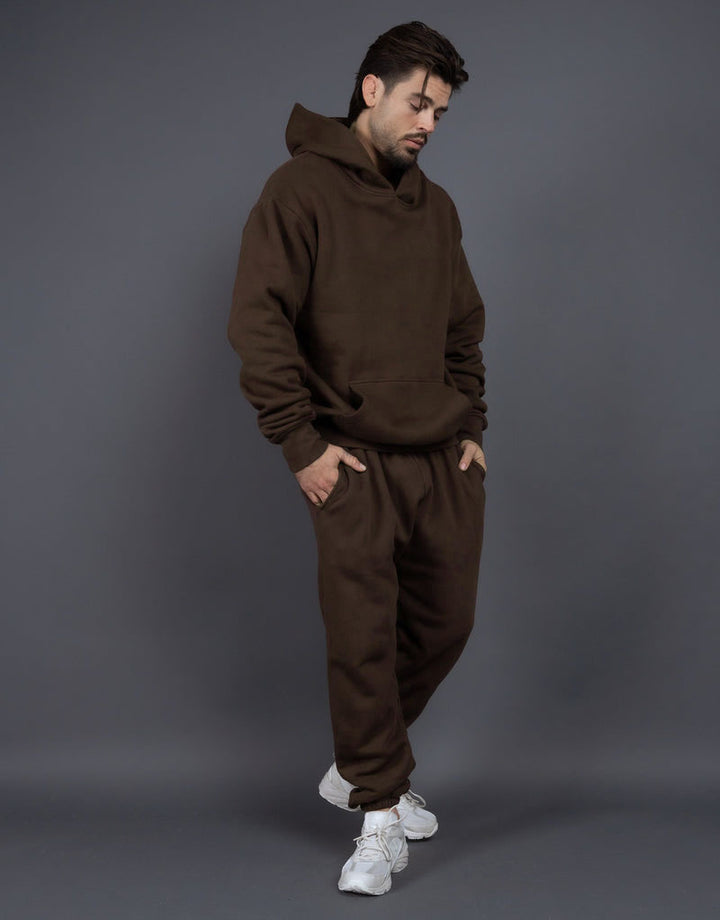 Herren Bequemer Hoodie und Jogginghose Set Echoarchiv