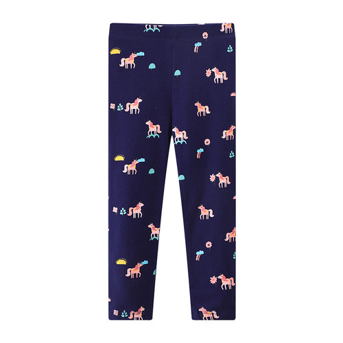Mädchen Leggings mit buntem Einhorn-Design Echo Archiv