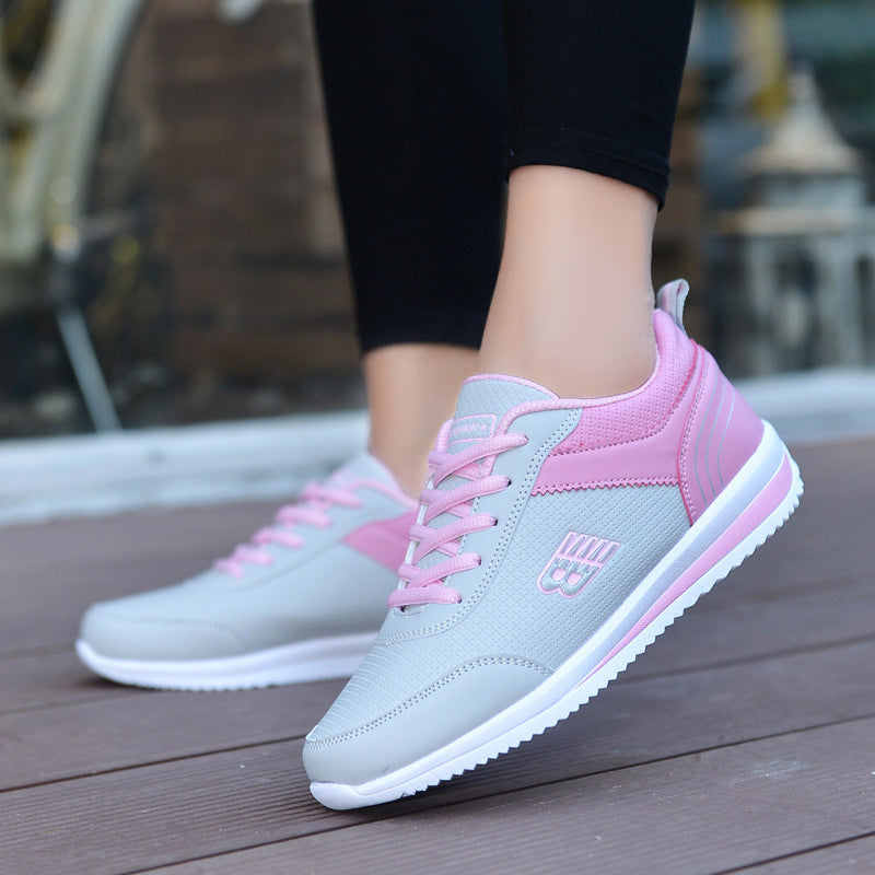 Damen Leichter Freizeit- und Walkingsneaker mit atmungsaktivem Obermaterial und ergonomischer Komfortsohle Echoarchiv
