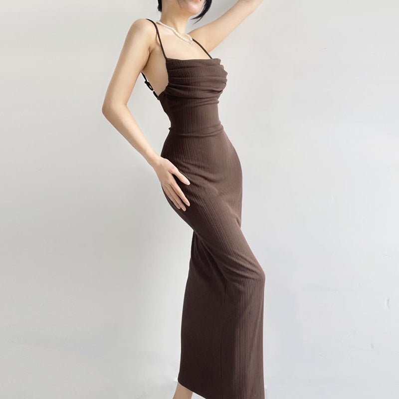Damen Figurschmeichelndes Midi-Kleid mit dezentem Raffungseffekt Echo Archiv