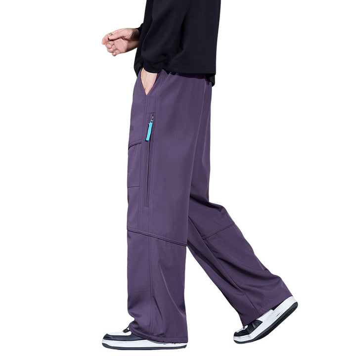 Herren Locker sitzende Cargo-Hose mit Tunnelzug, Knie-Panels und Multifachtaschen Echo Archiv