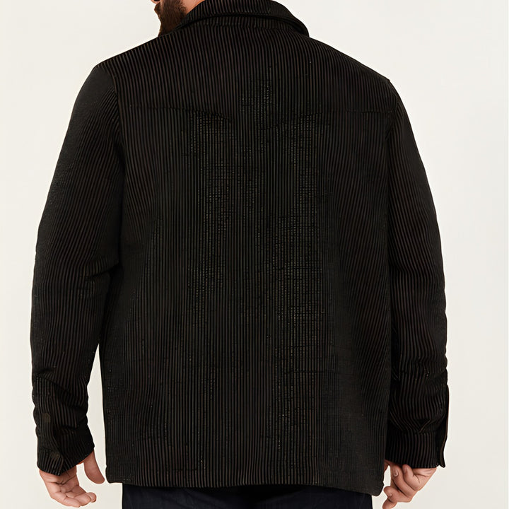 Herren robuste Baumwolljacke im lässigen Design mit aufgesetzten Taschen Echoarchiv