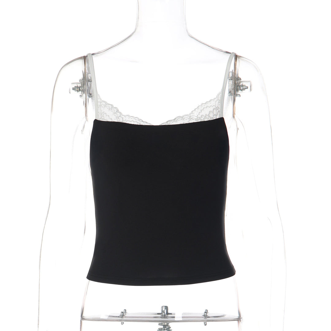 Damen Spitzen-Trägershirt mit elegantem Unterhemd-Design Echo Archiv