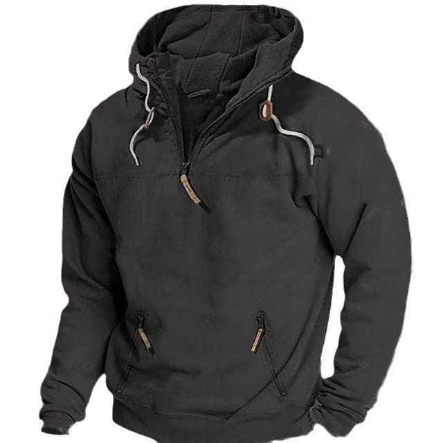 Herren sportlicher Fleece-Pullover mit vielseitigem Einsatz Echoarchiv